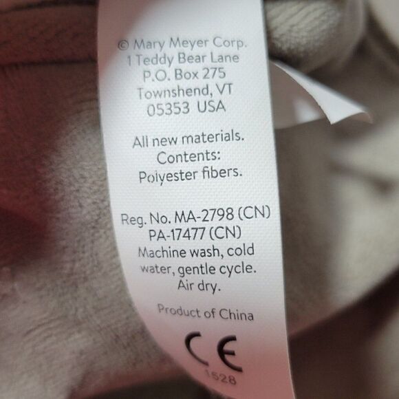 Mary Meyer I Love You A Latte Lovey Security Blanket 10 x10 Coffee Cup Heart - Picture 12 of 12